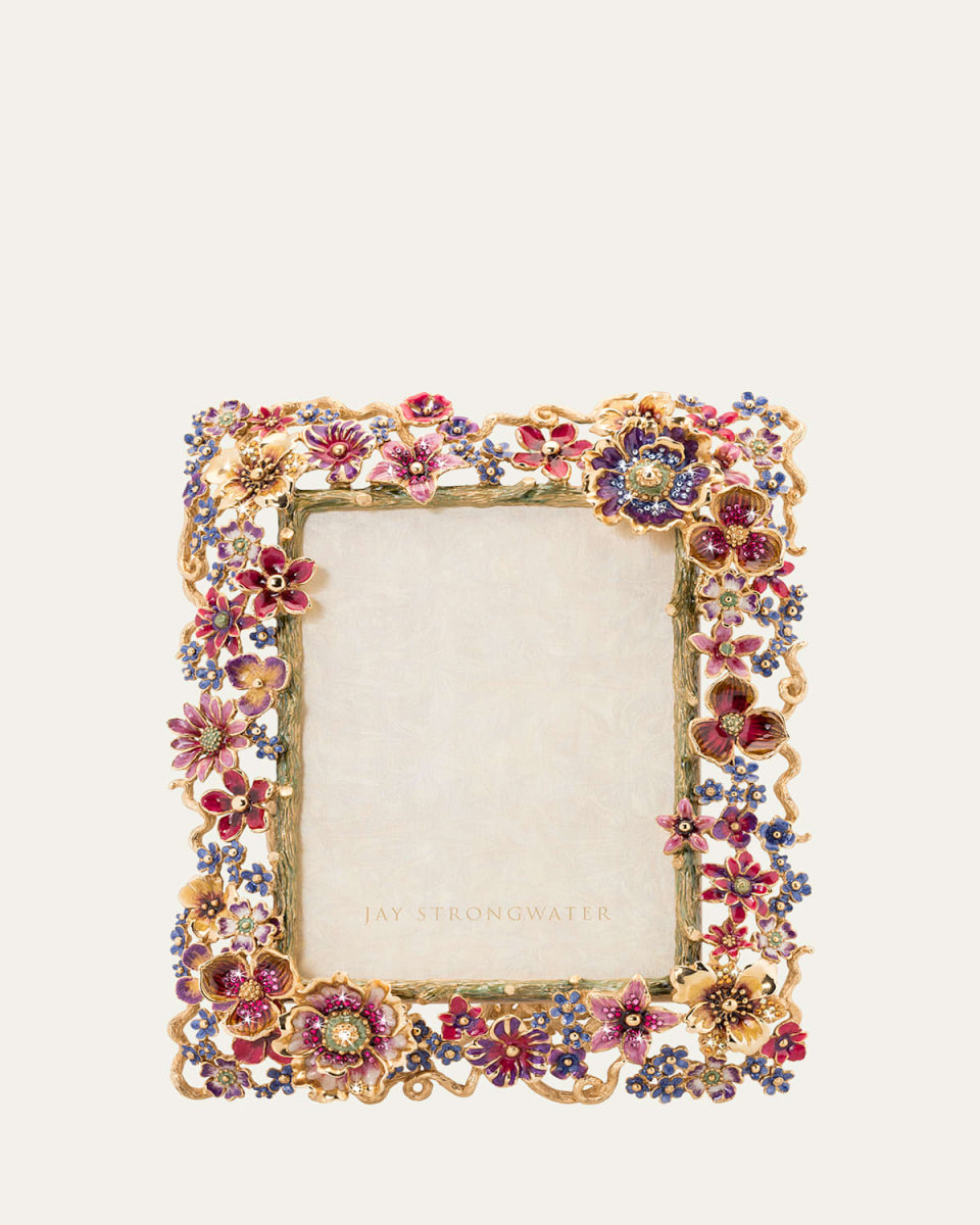 Floral Cluster Picture Frame, 5" x 7"